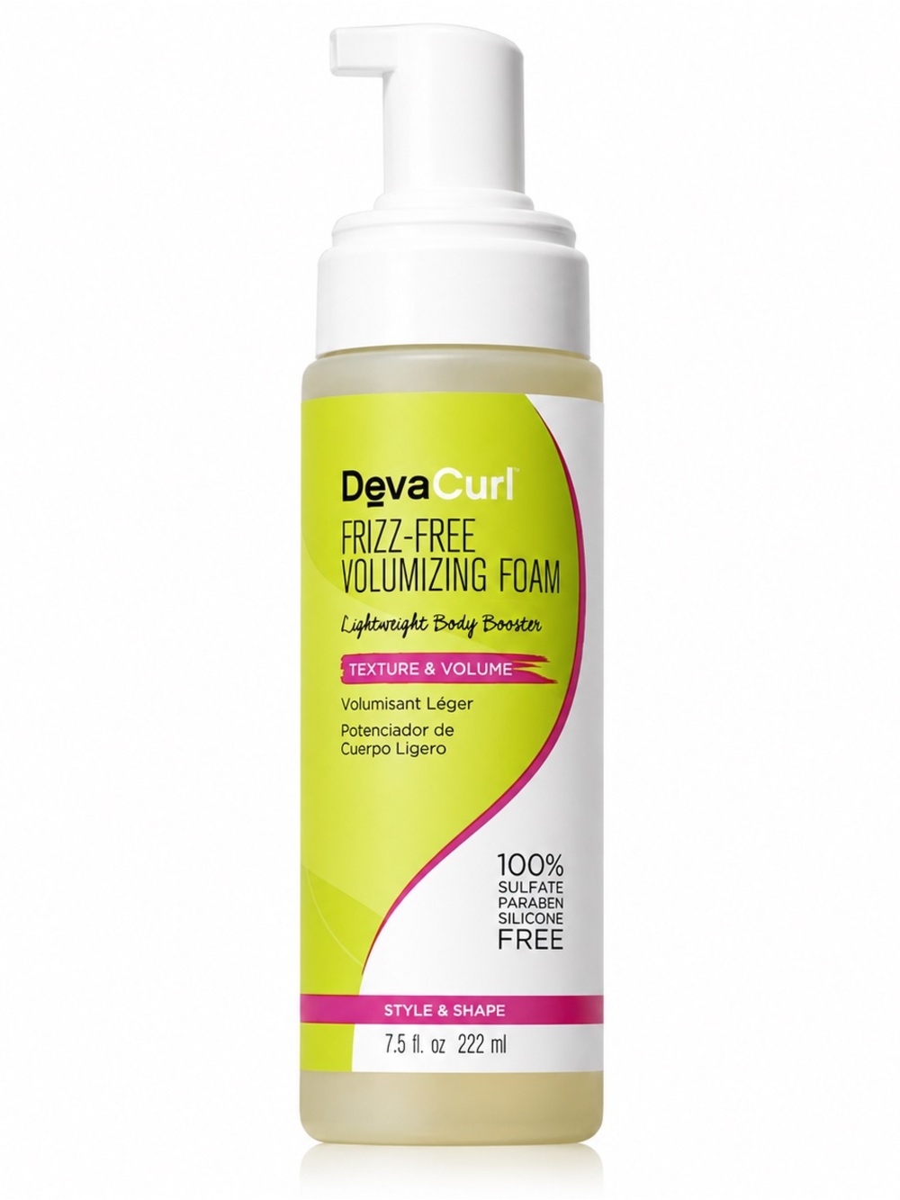 DEVACURL FRIZZ-FREE VOLUMIZING MOUSSE - BRAND NEW, NO LID